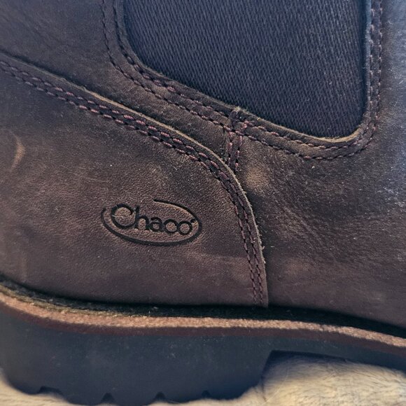 Chaco slip-on boots - weatherproof brown leather - Picture 7 of 7